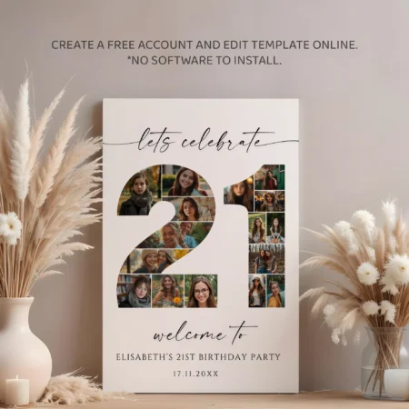 21st Birthday Gift for Her or Him