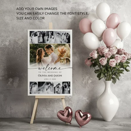 Wedding Welcome Sign Template